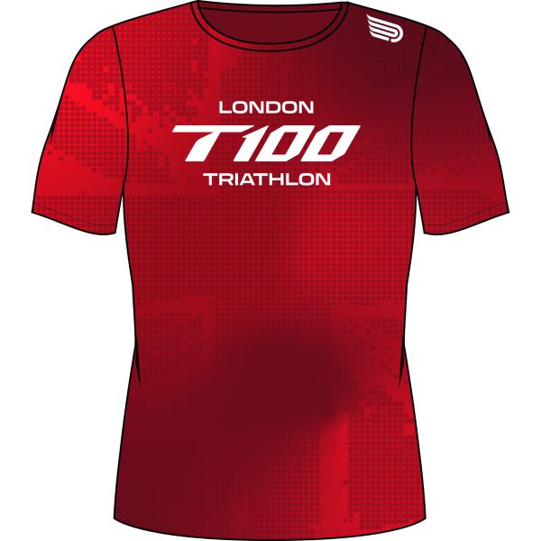 Womens London Tee Red Thumbnail